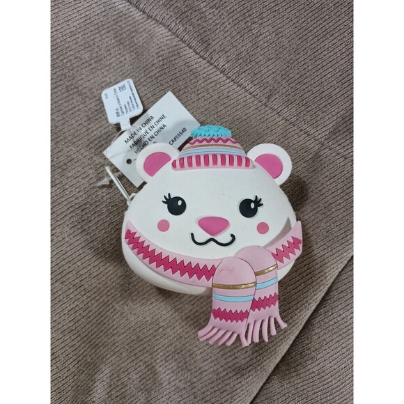 Claire’s Soft Rubber Coin Change Purse Zipper Pouch Cute Snowman Toki Do… - Picture 1 of 10